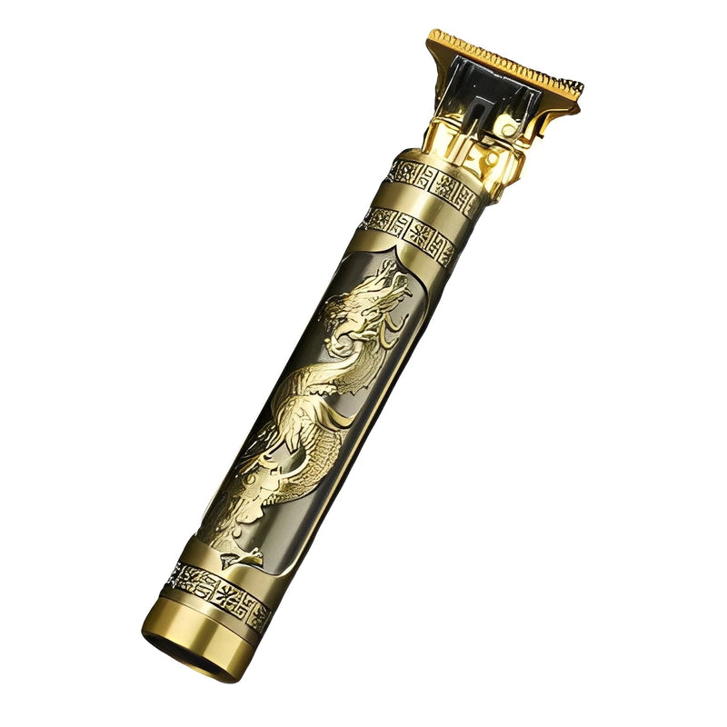 Máquina de Cortar Cabelo/Barba Eletrica Dragão Dourado